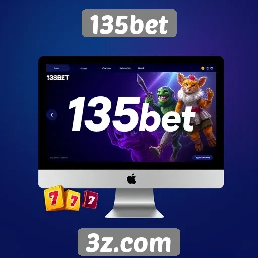 Facilidade de navegação e design do 135bet